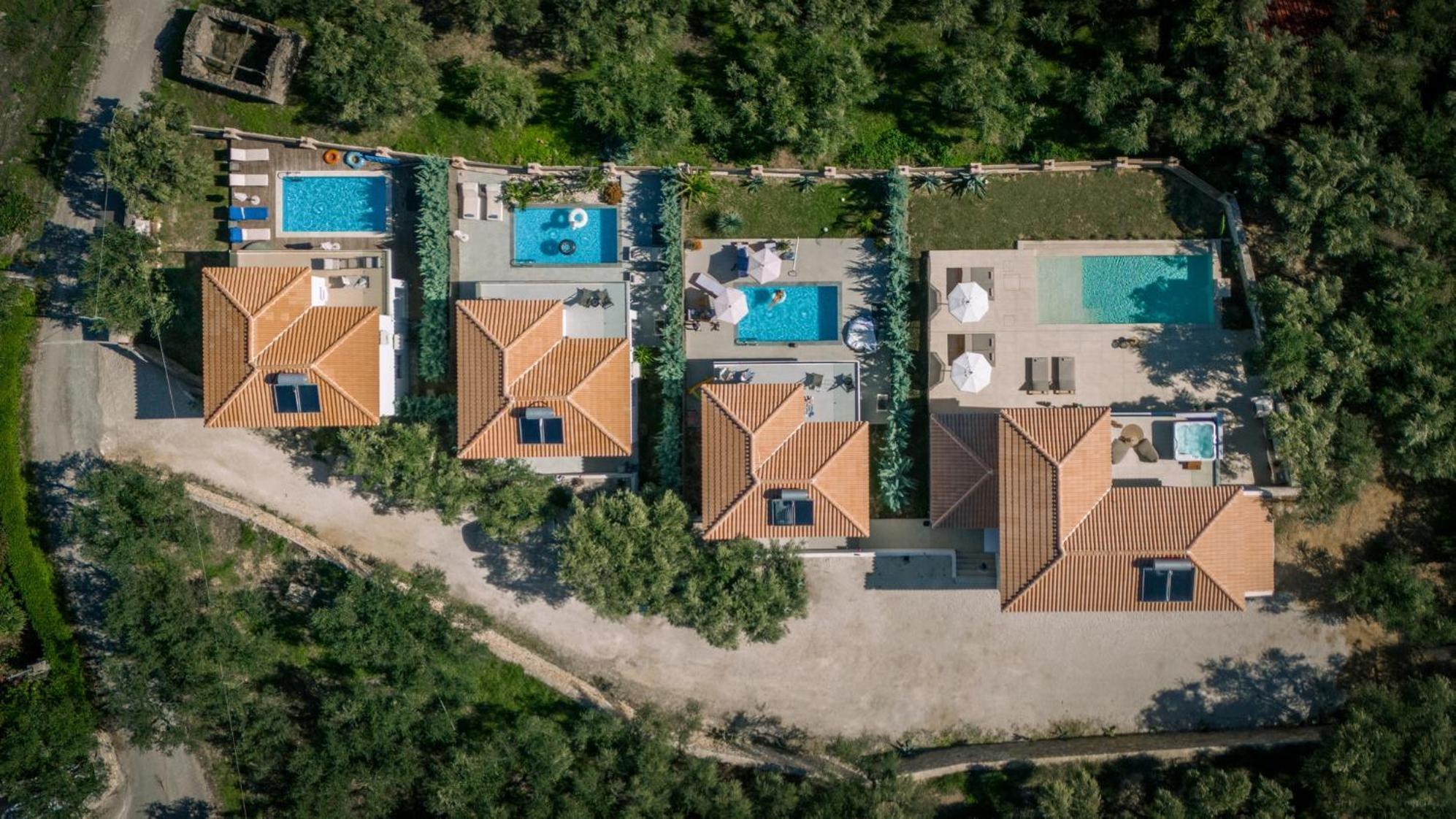 Queen Of Zakynthos Luxury Villas Amoudi Exterior foto